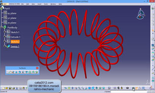 آموزش پیشرفته مدلسازی حرفه ای در نرم افزار کتیا